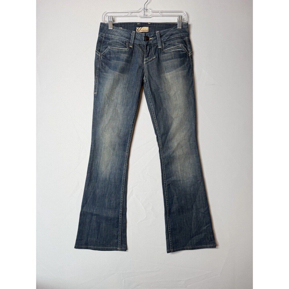 William Rast Savoy Women’s 24 Bootcut Flare Jeans Blue Stretch Made in USA